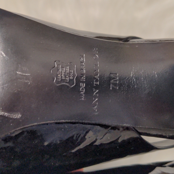 Ann Taylor Sling Back Heels 7M - Picture 8 of 12